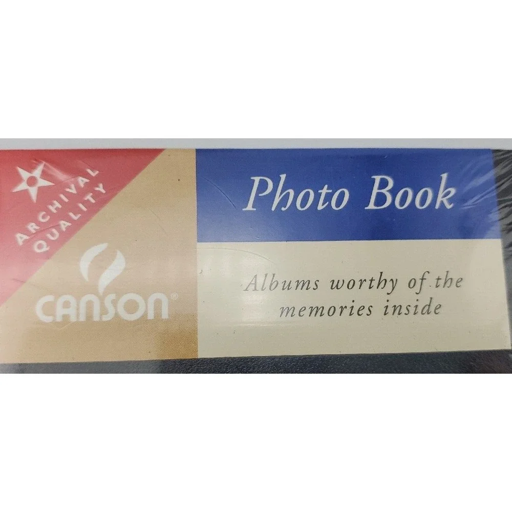 Acid Free‎ Photo Archival Album 40 Pgs Eiffel Tower 10x10in Corner Mounts Canson
